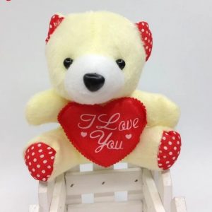 Stuffed Teddy Bear Holding Heart 0003on FancyMart.pk