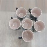 Plain Black Tea Cup