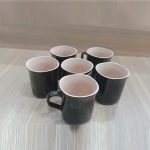 Plain Black Tea Cup