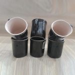 Plain Black Tea Cup