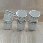 White Ceramic Tea Cups