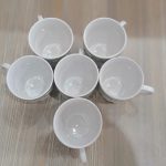 White Ceramic Tea Cups